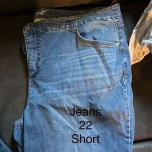 Plus size petite jeans
